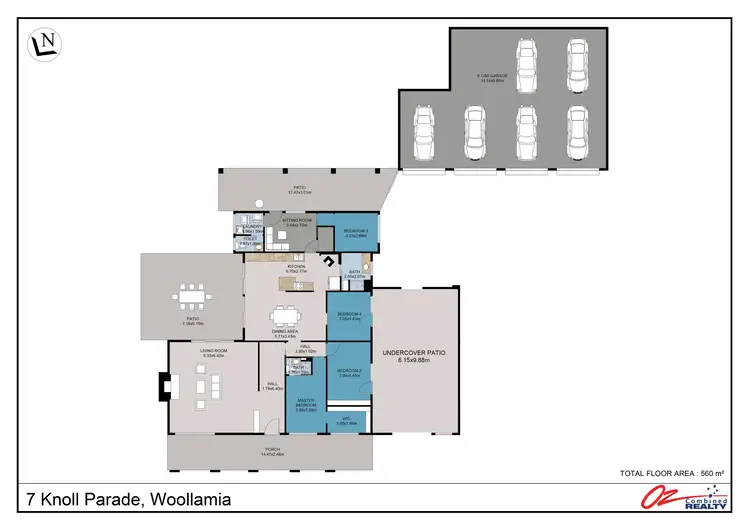 Floorplan of Homely house listing, 7 Knoll Parade, Woollamia NSW 2540