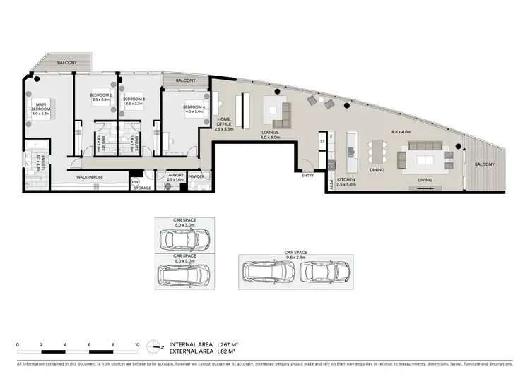 Floorplan of Homely apartment listing, 501/6-8 Eastern Beach Road, Geelong VIC 3220