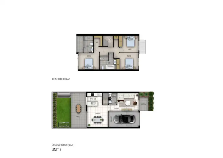 Floorplan of Homely townhouse listing, 7/86 Ingall Street, Mayfield NSW 2304