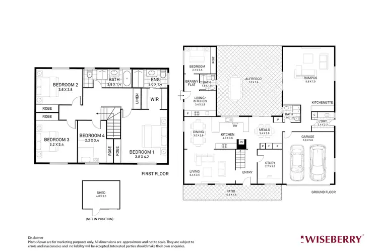 Floorplan of Homely house listing, 14 Loongana Crescent, Blue Haven NSW 2262