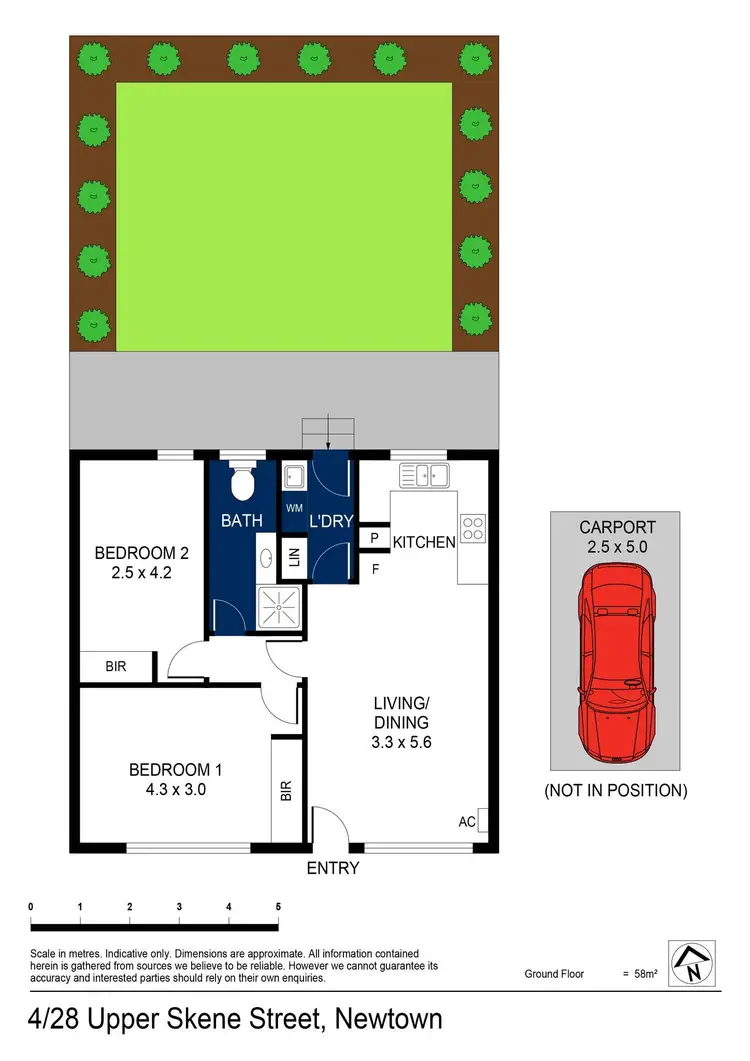 Floorplan of Homely unit listing, 4/28 Upper Skene Street, Newtown VIC 3220