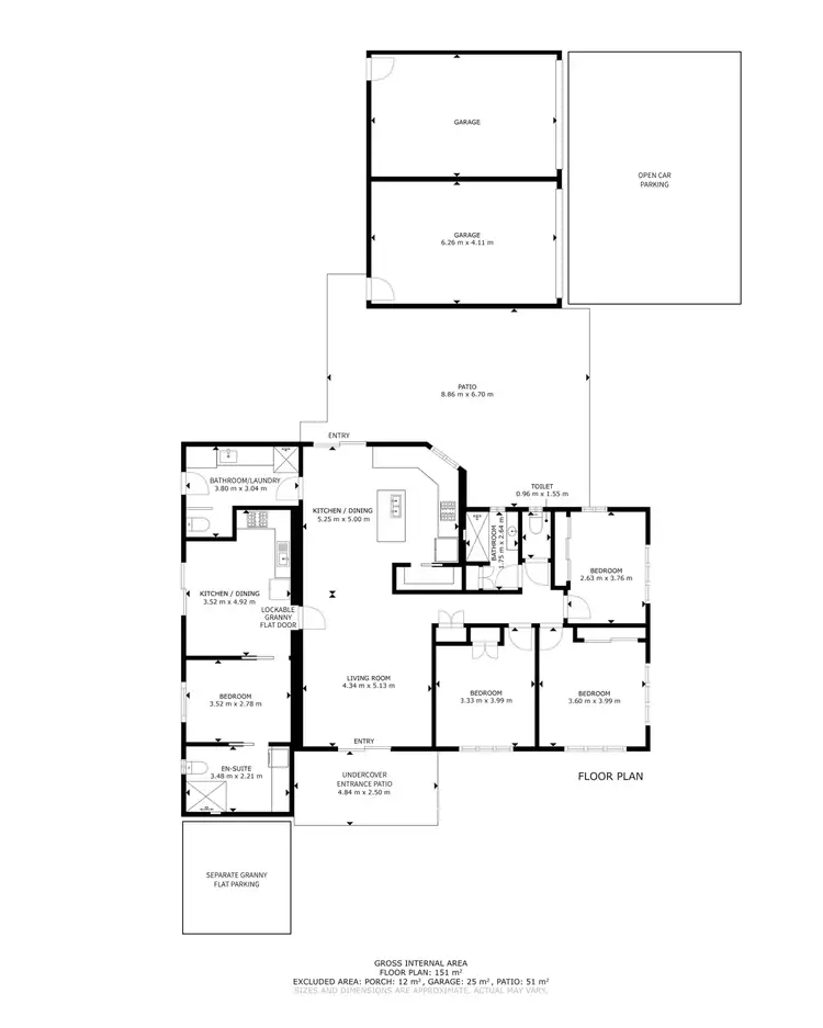 Floorplan of Homely house listing, 2 Fern Street, Holloways Beach QLD 4878