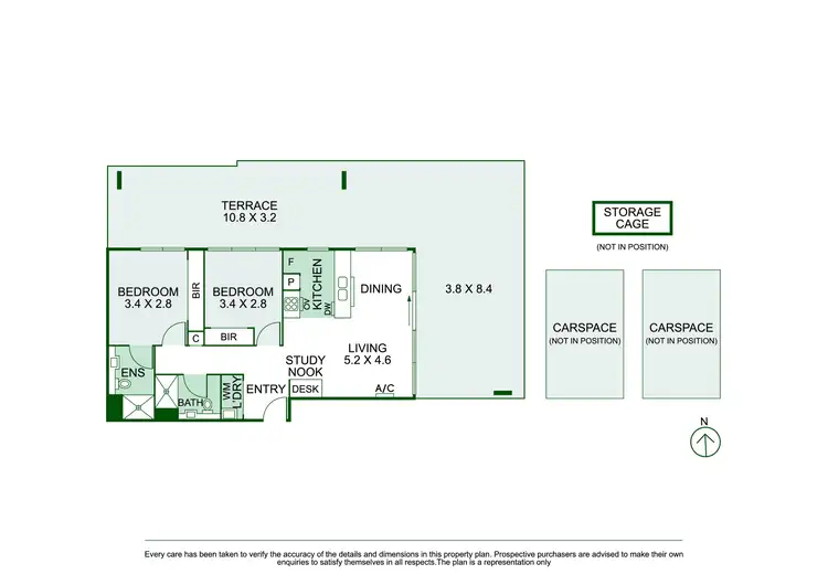 Floorplan of Homely apartment listing, 908/15 Clifton Street, Prahran VIC 3181