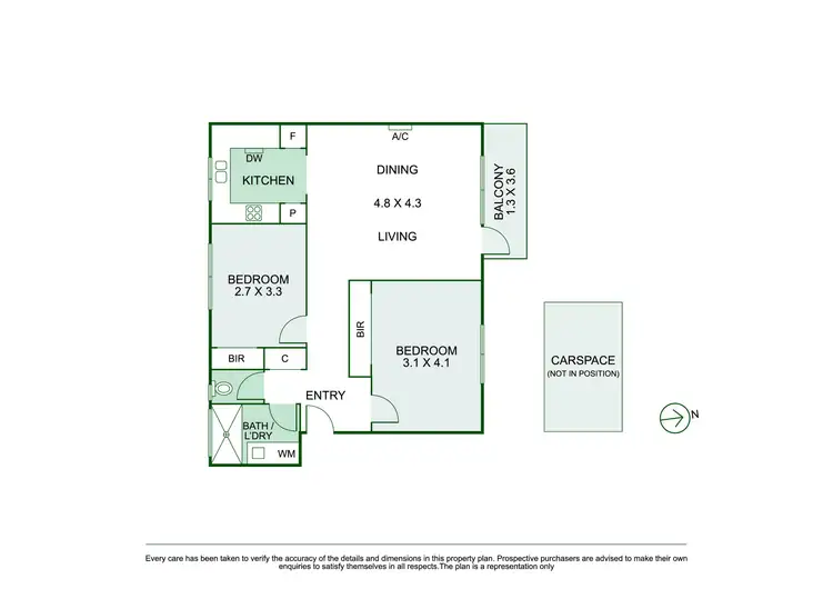 Floorplan of Homely apartment listing, 19/7-9 Irving Avenue, Prahran VIC 3181
