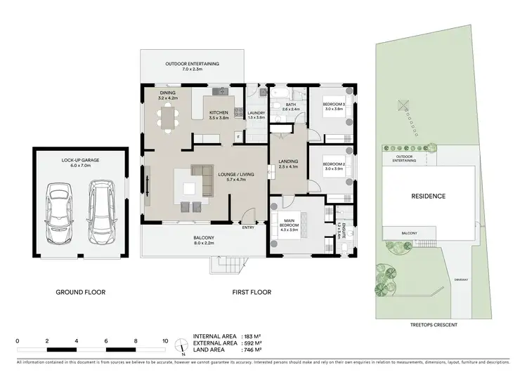 Floorplan of Homely house listing, 45 Treetops Crescent, Mollymook Beach NSW 2539