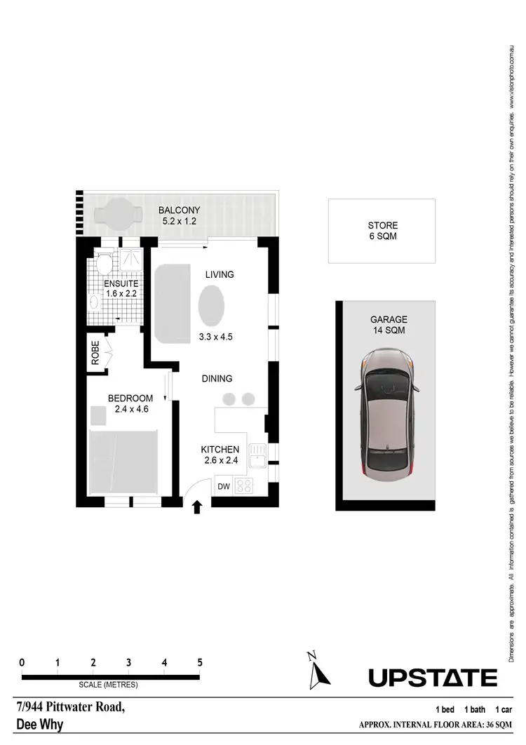 Floorplan of Homely unit listing, 7/944 Pittwater Road, Dee Why NSW 2099