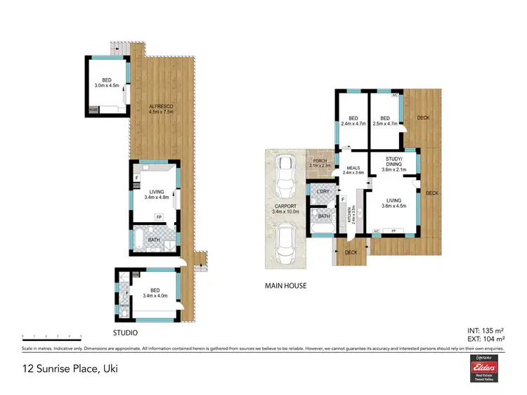 Floorplan of Homely house listing, 12 Sunrise Place, Uki NSW 2484