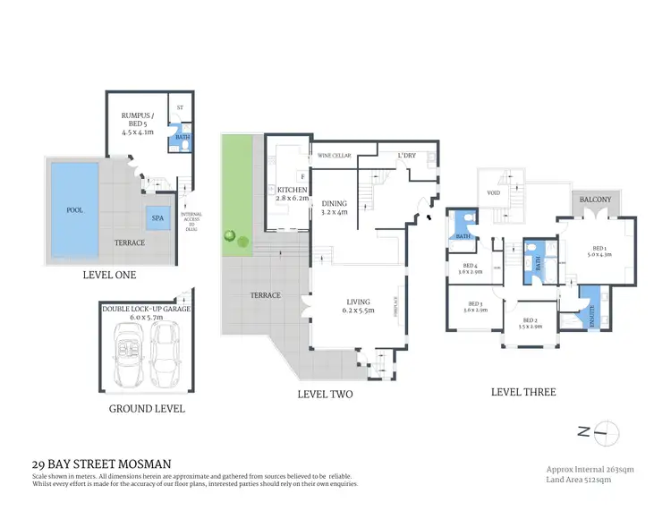 Floorplan of Homely house listing, 29 Bay Street, Mosman NSW 2088