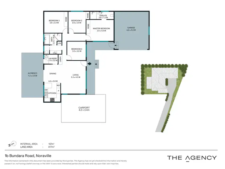 Floorplan of Homely house listing, 1B Bundara Road, Noraville NSW 2263