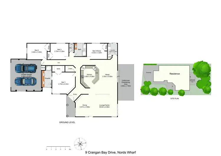 Floorplan of Homely house listing, 9 Crangan Bay Drive, Nords Wharf NSW 2281