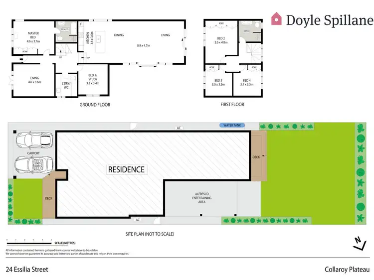 Floorplan of Homely house listing, 24 Essilia Street, Collaroy Plateau NSW 2097