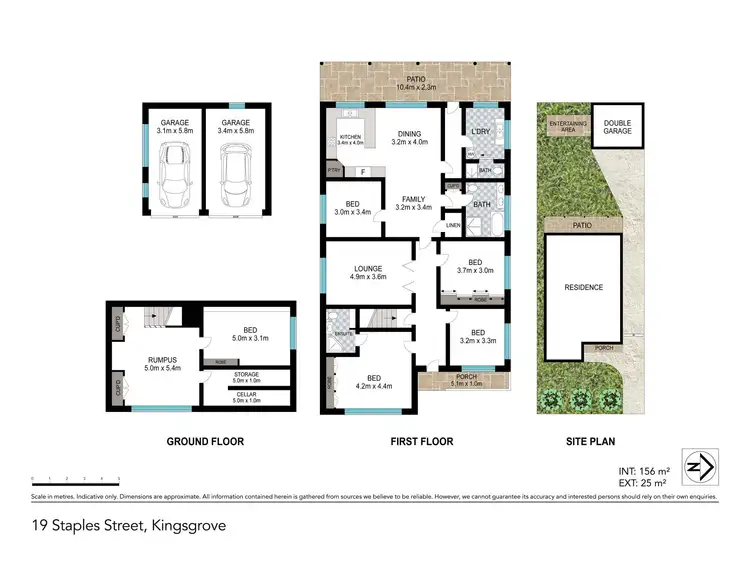 Floorplan of Homely house listing, 19 Staples Street, Kingsgrove NSW 2208