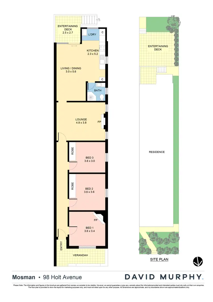 Floorplan of Homely house listing, 98 Holt Avenue, Mosman NSW 2088
