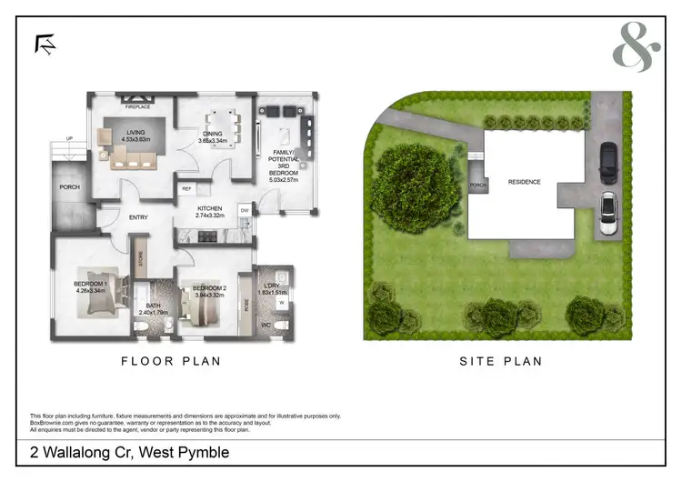 Floorplan of Homely house listing, 2 Wallalong Crescent, West Pymble NSW 2073