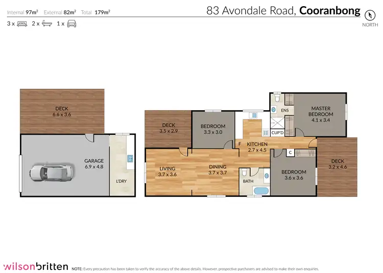 Floorplan of Homely house listing, 83 Avondale Road, Cooranbong NSW 2265