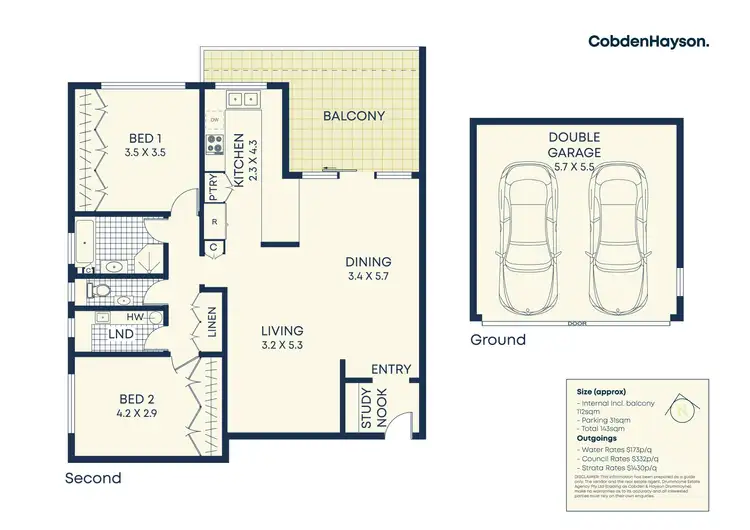 Floorplan of Homely apartment listing, 7/17 Rokeby Road, Abbotsford NSW 2046