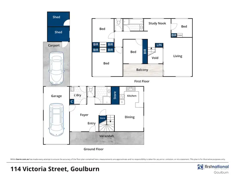 Floorplan of Homely house listing, 114 Victoria Street, Goulburn NSW 2580