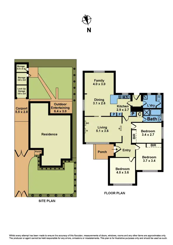 Floorplan of Homely house listing, 54 Hertford Road, Sunshine VIC 3020