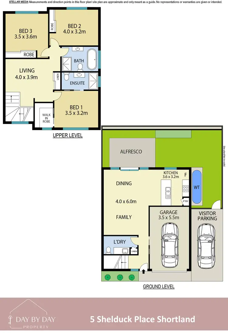 Floorplan of Homely townhouse listing, 5 Shelduck Place, Shortland NSW 2307