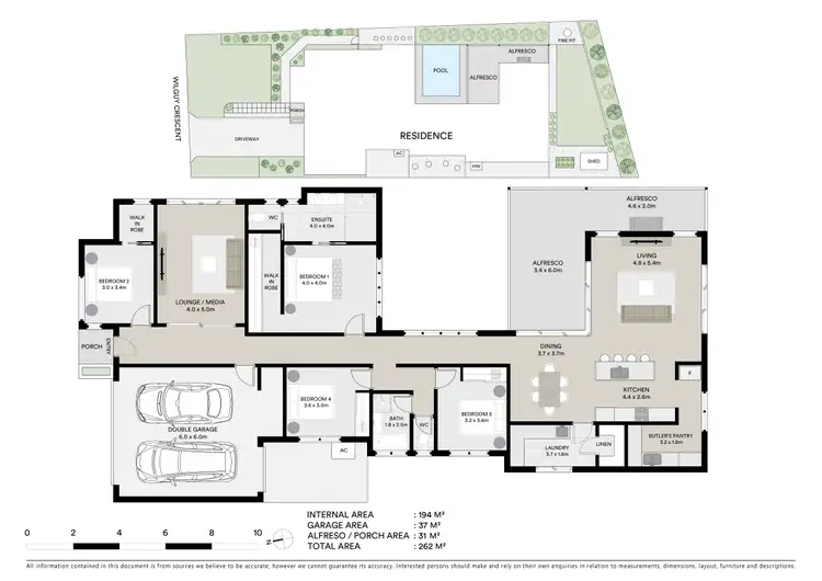 Floorplan of Homely house listing, 13A Wilguy Crescent, Buderim QLD 4556