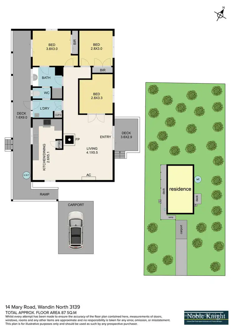 Floorplan of Homely house listing, 14 Mary Road, Wandin North VIC 3139