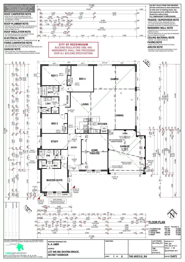 Floorplan of Homely house listing, 4 Savona Brace, Secret Harbour WA 6173