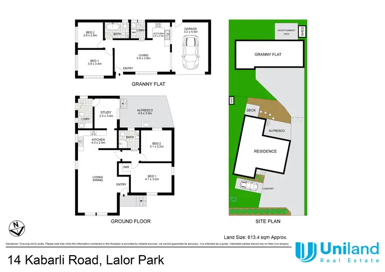Floorplan of Homely house listing, 14 Kabarli Road, Lalor Park NSW 2147