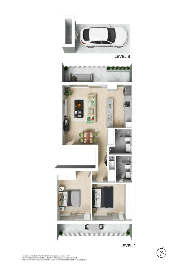 Floorplan of Homely apartment listing, 122/12 Marsden Street, Camperdown NSW 2050