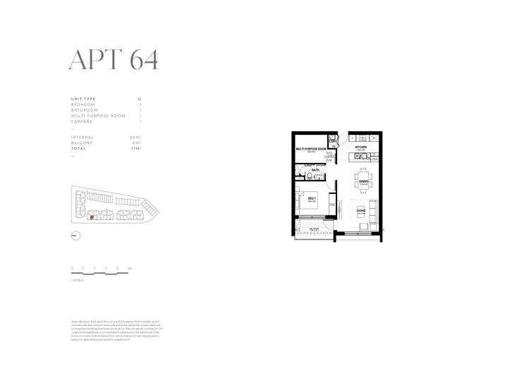 Floorplan of Homely unit listing, 122/125 Wellsvale Drive, Googong NSW 2620