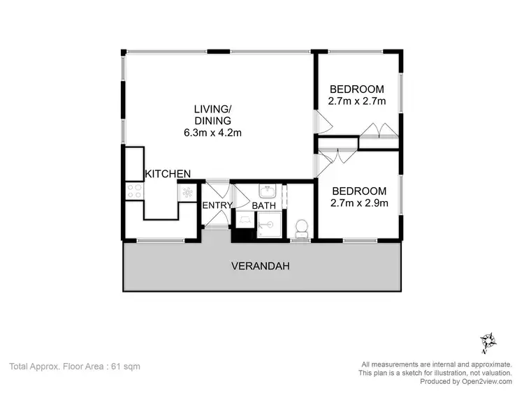 Floorplan of Homely house listing, 559 Shark Point Road, Penna TAS 7171