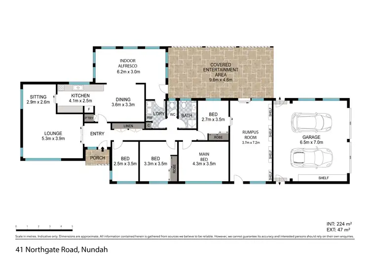 Floorplan of Homely house listing, 41 Northgate Road, Nundah QLD 4012