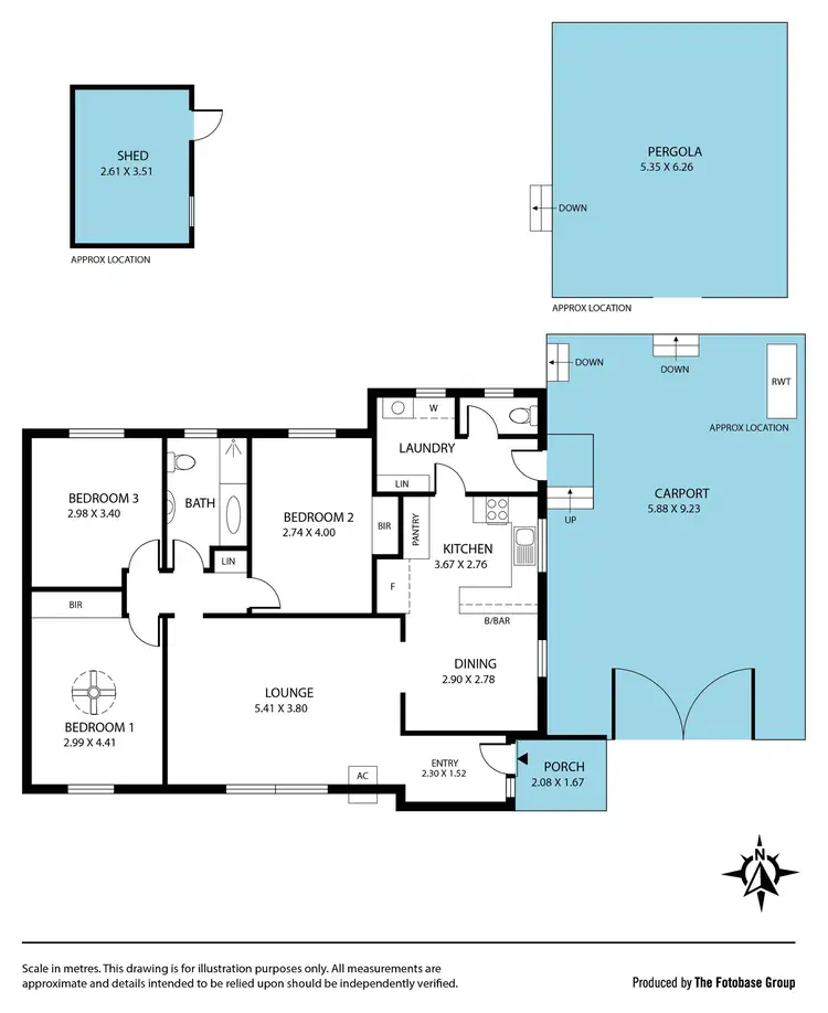 Floorplan of Homely house listing, 3 Homestead Drive, Aberfoyle Park SA 5159