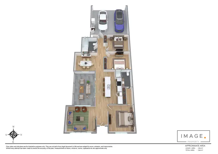 Floorplan of Homely house listing, 24 Seashell Avenue, Coomera QLD 4209