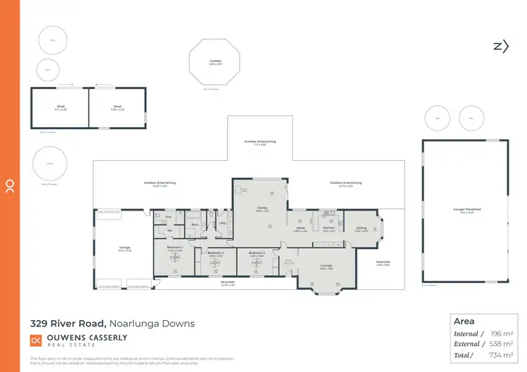 Floorplan of Homely house listing, 329 River Road, Noarlunga Downs SA 5168