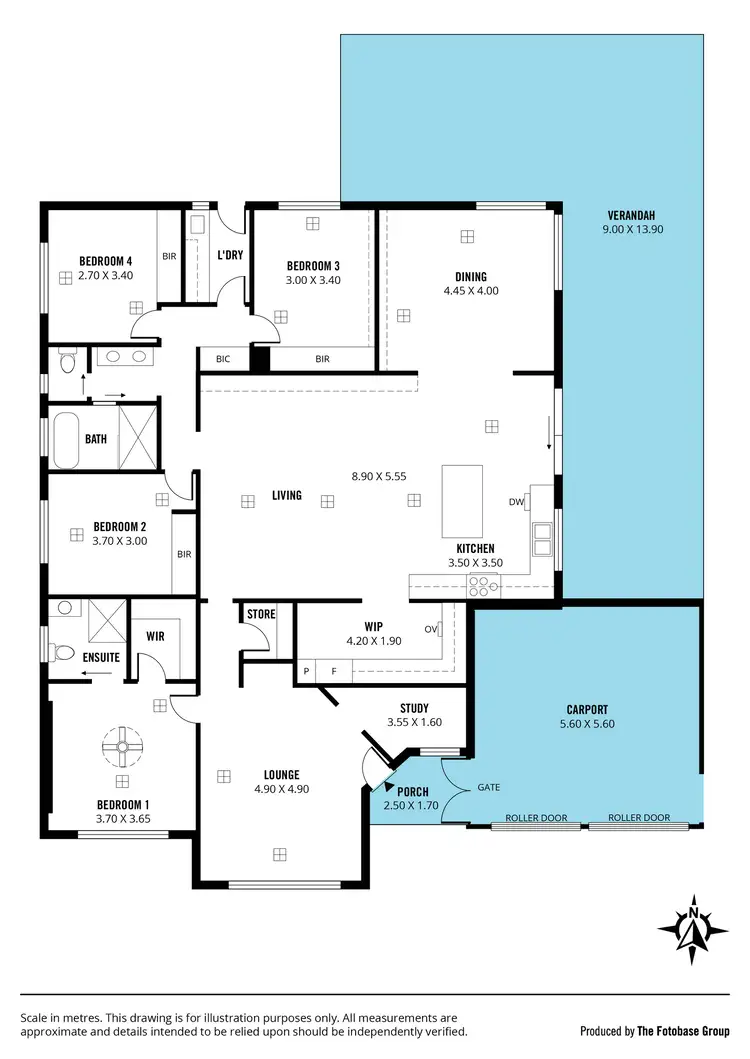 Floorplan of Homely house listing, 68 Woodend Road, Sheidow Park SA 5158