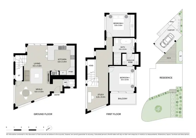 Floorplan of Homely townhouse listing, 3/6 Laurel Court, Heidelberg Heights VIC 3081