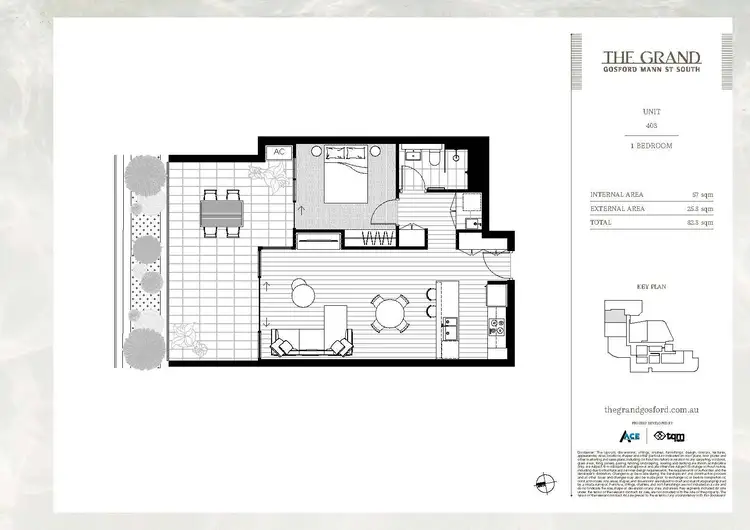 Floorplan of Homely apartment listing, 27-37 Mann Street, Gosford NSW 2250