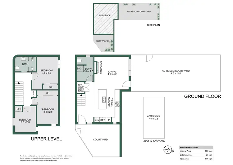 Floorplan of Homely townhouse listing, 41 Colliers Close, Newcastle East NSW 2300