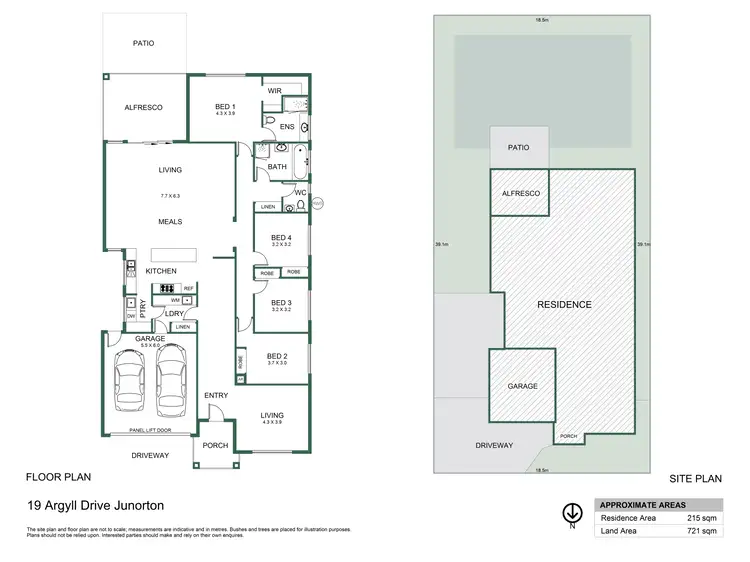 Floorplan of Homely house listing, 19 Argyll Drive, Junortoun VIC 3551