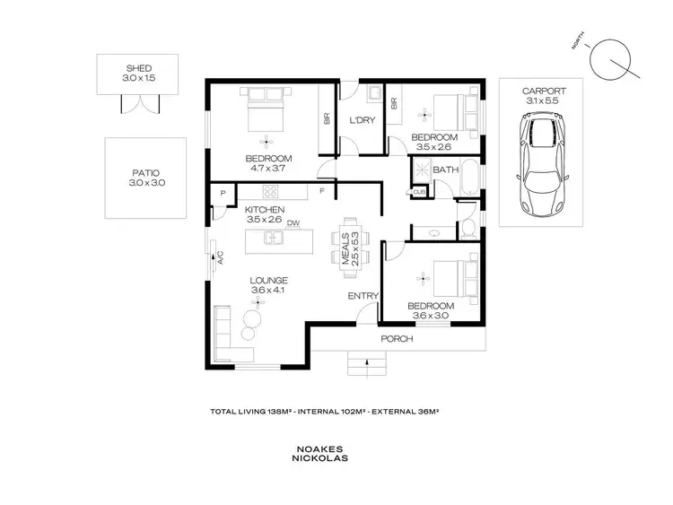 Floorplan of Homely house listing, 9A Avro Avenue, Albert Park SA 5014