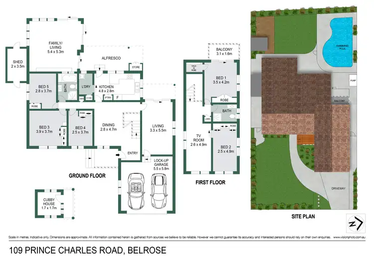 Floorplan of Homely house listing, 109 Prince Charles Road, Belrose NSW 2085