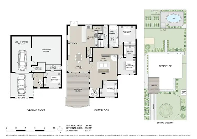Floorplan of Homely house listing, 22 St Elmo Crescent, Highton VIC 3216