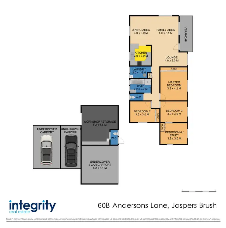 Floorplan of Homely house listing, 60B Andersons Lane, Berry NSW 2535