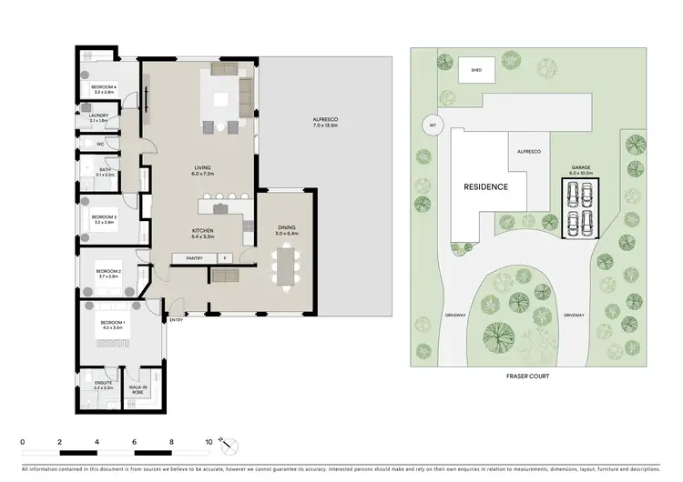 Floorplan of Homely house listing, 4 Fraser Court, Ballan VIC 3342