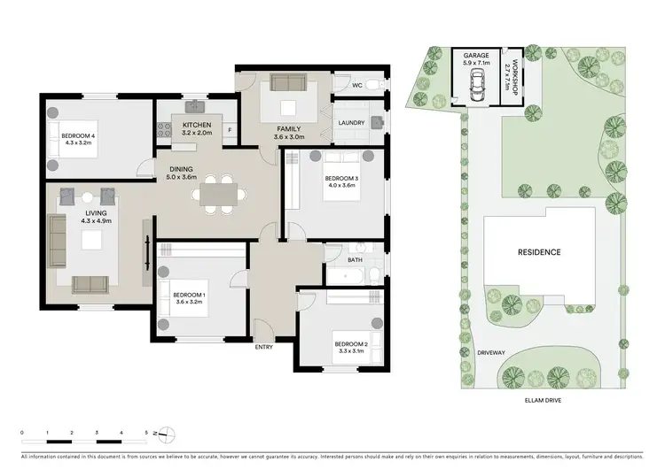 Floorplan of Homely house listing, 93 Ellam Drive, Seven Hills NSW 2147