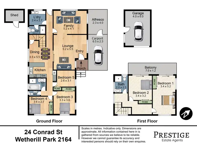 Floorplan of Homely house listing, 24 Conrad Street, Wetherill Park NSW 2164