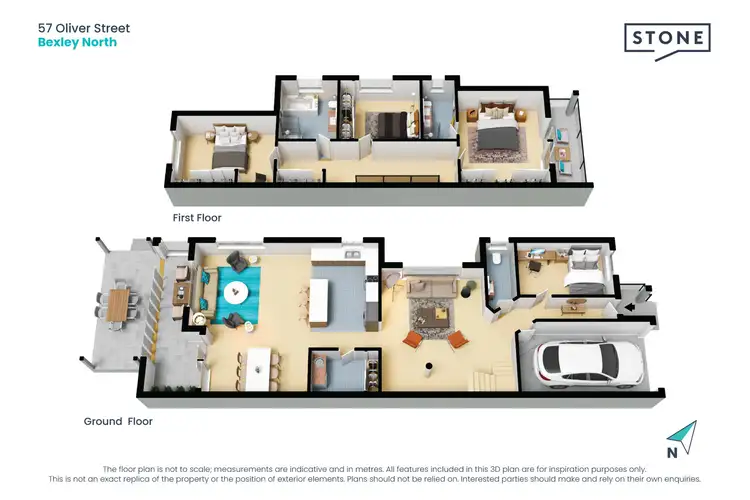 Floorplan of Homely house listing, 57 Oliver Street, Bexley North NSW 2207