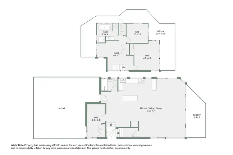 Floorplan of Homely house listing, 14 Janett Street, Yorkeys Knob QLD 4878