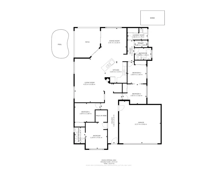 Floorplan of Homely house listing, 60 Leftwich Street, White Rock QLD 4868