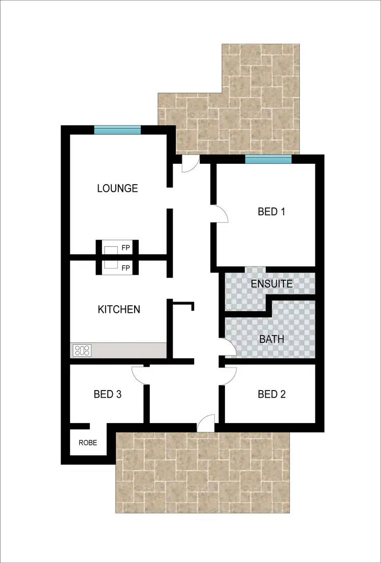 Floorplan of Homely house listing, 25 Patrick Street, South Bunbury WA 6230